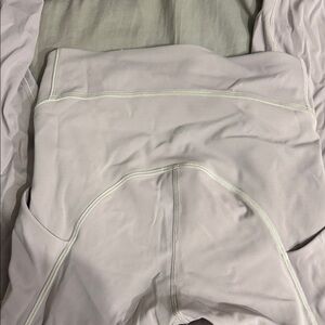 Light Gray LULULEMON Leggings